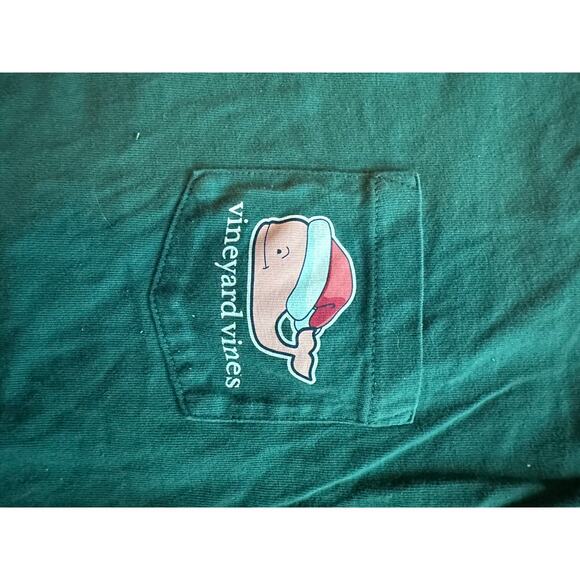 Vineyard Vines long sleeve whale tee christmas mens XS - Picture 4 of 4